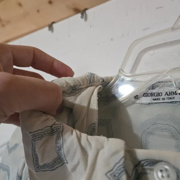 Vintage Giorgio Armani Sheer Blouse, SIZE 6 - Picture 16 of 16